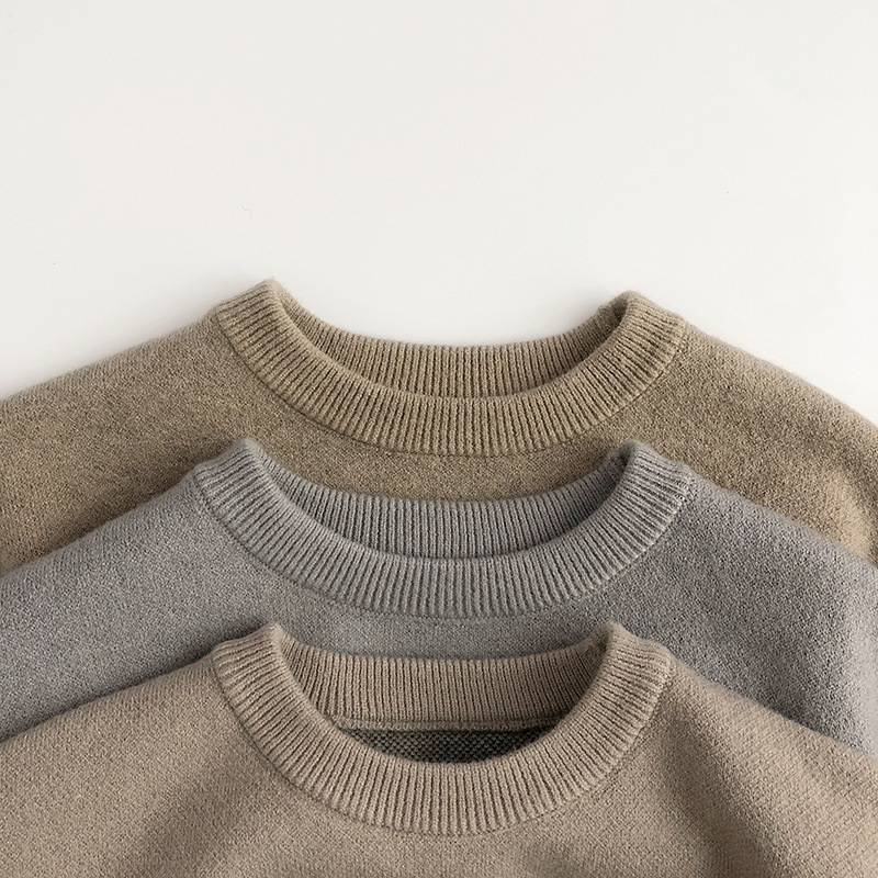 Aó len hình con vật đáng yêu mùa thu đông cho bé trai bé gái G13