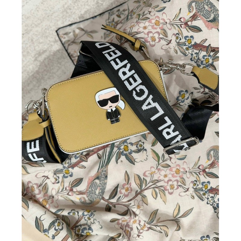 Túi Karl Lagerfeld 3 màu fullbox dáng unisex da xước