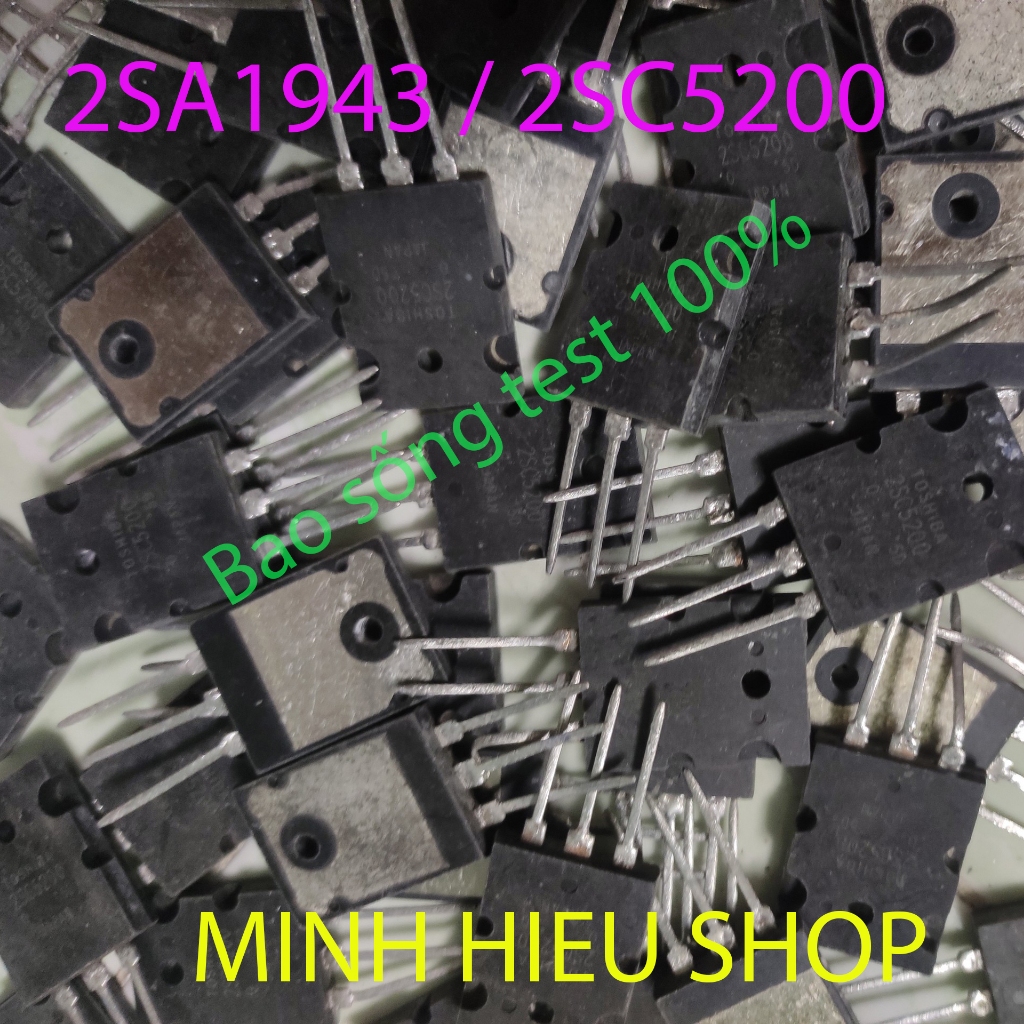 2SA1943 / 2SC5200 10/5Chiếc hoặc 1Đôi Hàng Tháo Máy Chân Dài, hàng công suất lớn, Đảm bảo chất lượng