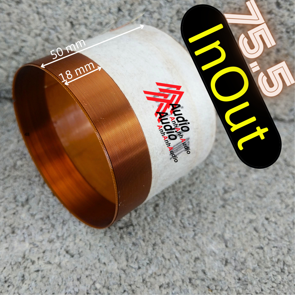 Coil loa In Out lớp trong lớp ngoài 75 75.5 đến 77