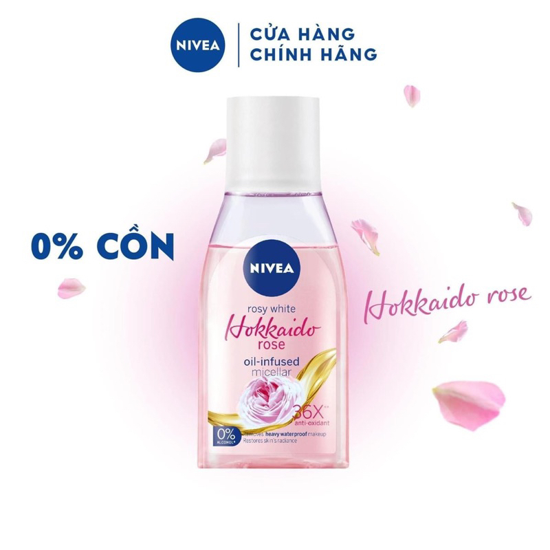 Nước Tẩy Trang Hoa Hồng Sáng Da Nivea 70ml - HKM