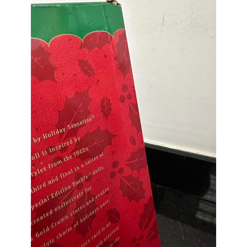 Búp bê Barbe Holiday