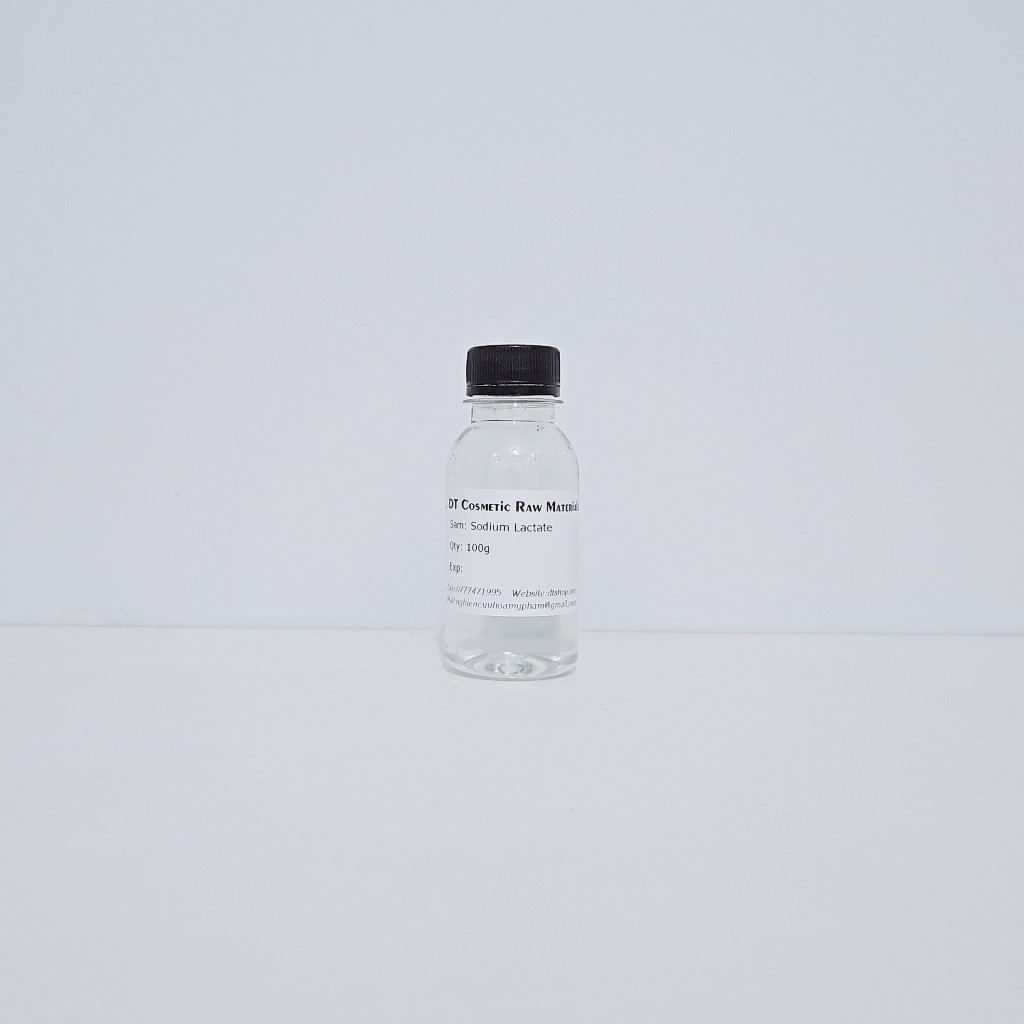 100g Sodium Lactate - Chất Giữ Ẩm Chăm Sóc Da - Nguyên Liệu Mỹ Phẩm