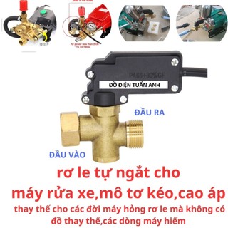 Rơ le tự ngắt máy rửa xe cao áp, máy rửa xe dây đai (curoa)