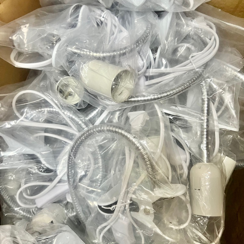 Chân đèn để bàn, kẹp dài 50cm , Chân đèn led đui xoáy