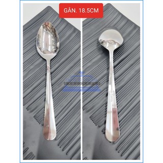 MUỖNG INOX ĂN CƠM HÌNH GÂN DÀY XỊN (Ảnh shop tự chụp)