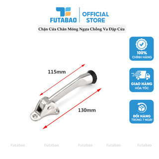 Chặn Cửa Móng Ngựa Inox 304, Chặn Cửa Chân Chó Chống Trộm Va Đập Cửa, Chống Gió - Tặng Bộ Vít