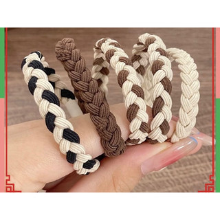 Thun cột tóc kiểu thắt bím mẫu trend
