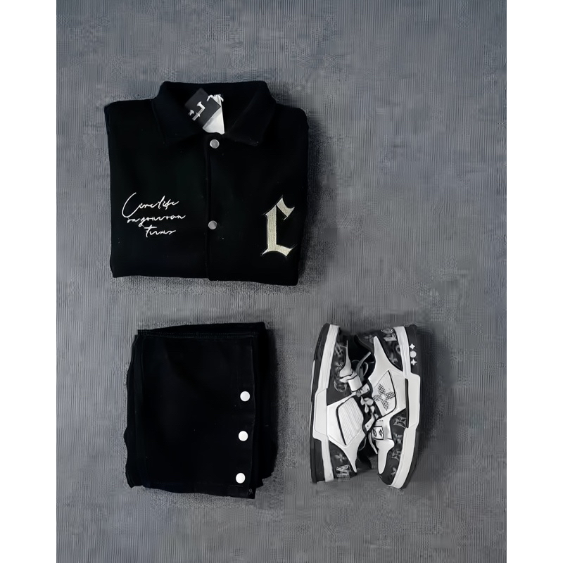 🔥 Quần Jean Nam, Nữ ống rộng 3 cúc Chân AĐ Store Quần Baggy Ống Đứng Phong Cách Thời Trang cá tính Hot