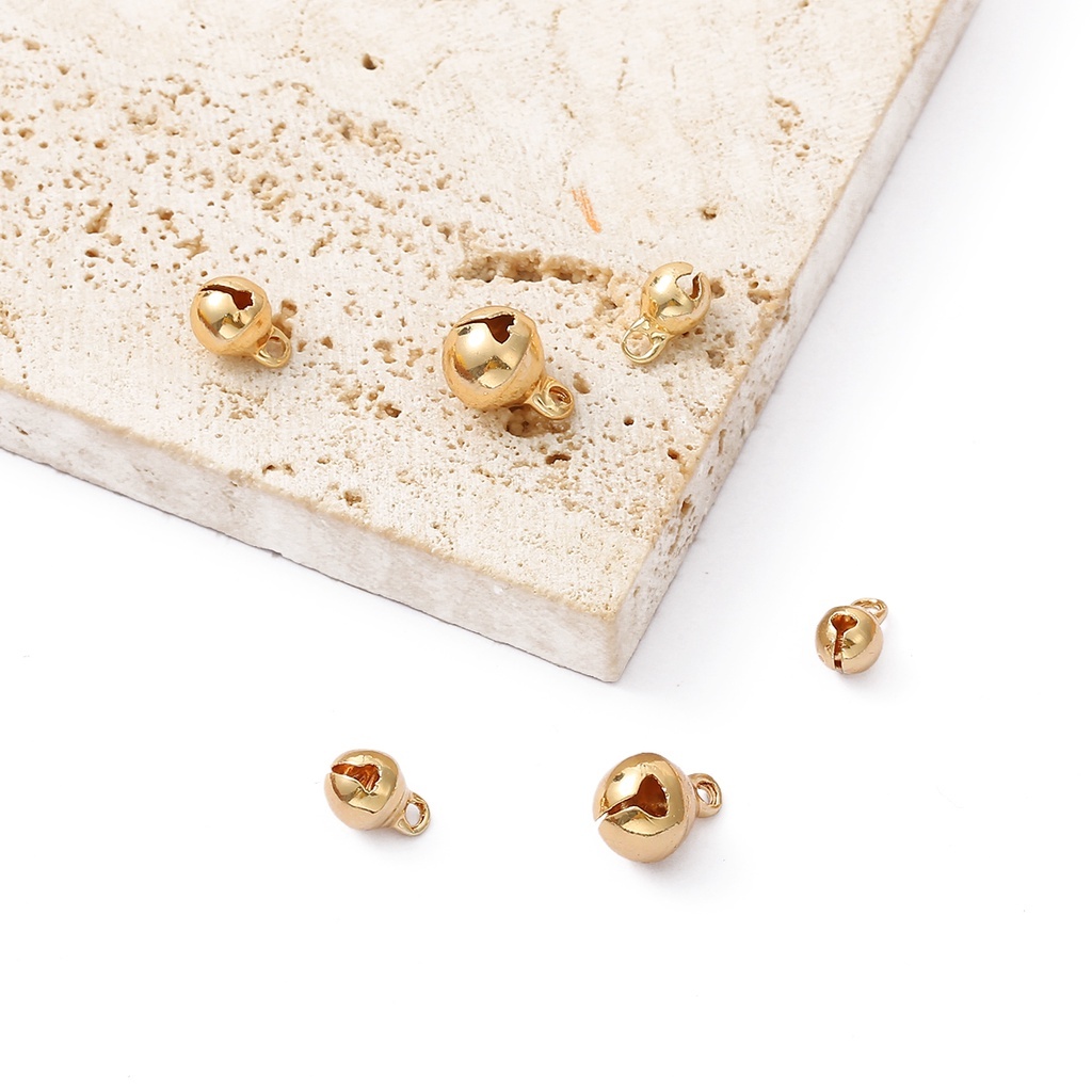 Chuông Nhỏ Mạ Vàng Làm Vòng Tay / Lắc Chân Thủ Công DIY