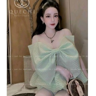 Áo phi lụa dây
