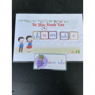 học liệu bé học đánh vần