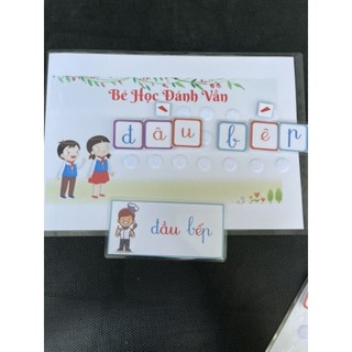 học liệu bé học đánh vần