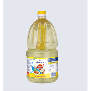 Dầu dừa tinh luyện ,nấu ăn vietcoco 2 lít Date mới nhất