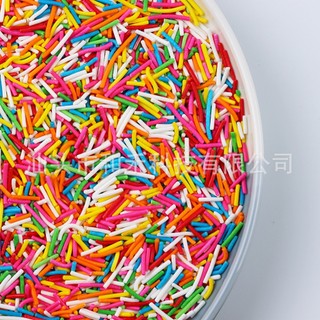 Cốm đường trang trí bánh Tăm to nhiều màu (50g)/ CD23