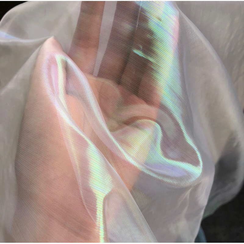 1M Voan Kính Ánh Xà Cừ Hologram Lấp Lánh