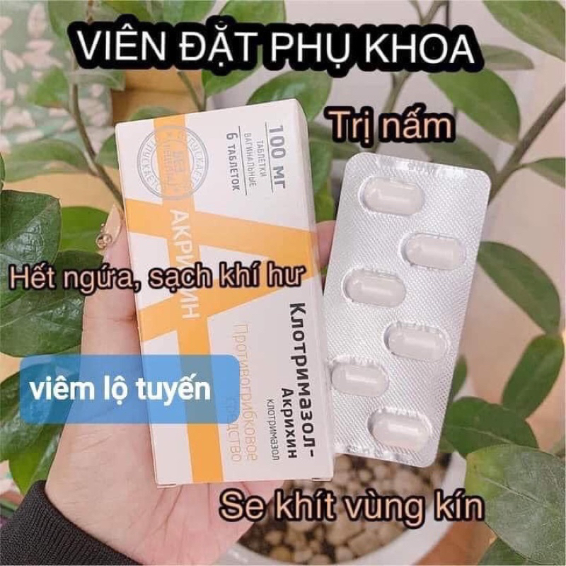 Viên vệ sinh Nga  Date 2026