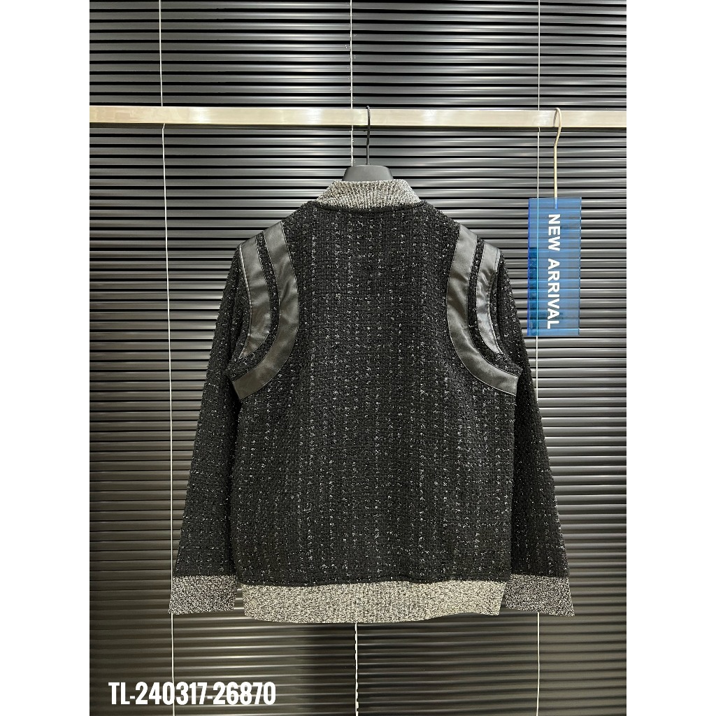 🔥Hot🔥Áo khoác bomber GVC bo kim tuyến thiết kế hot trend Nam nữ New 2023