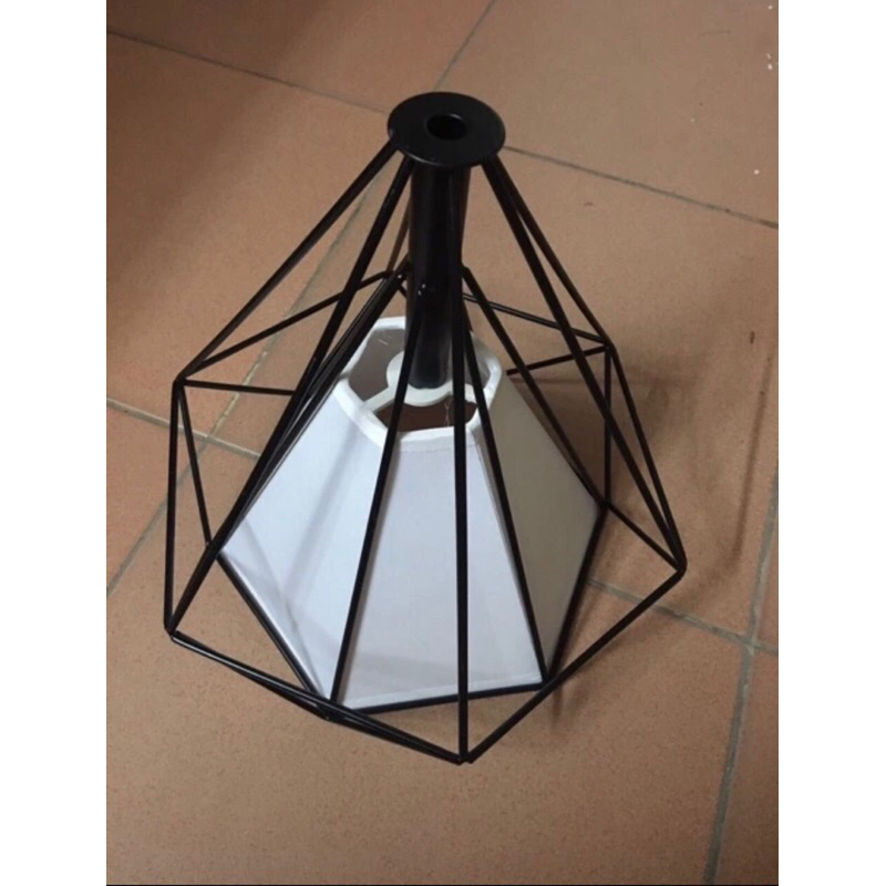 Bộ 3 đèn thả kim cương .Trang trí phòng khách. Phòng ngủ . bàn ăn .phòng làm việc- tặng bóng led