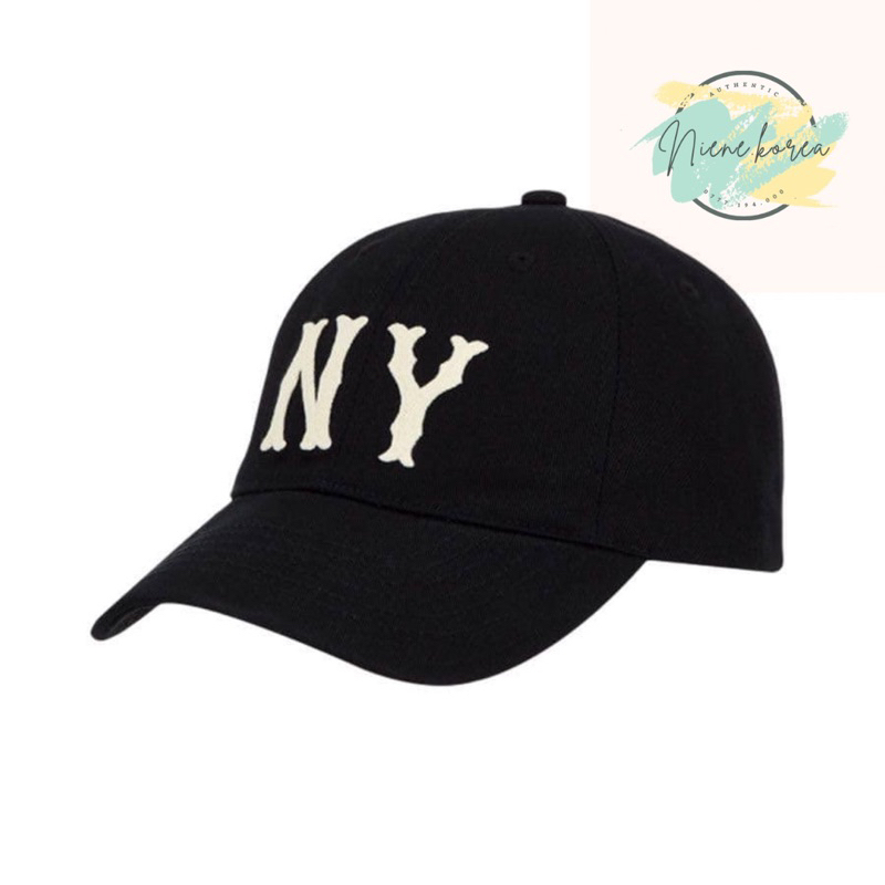 Nón MLB logo NY- hàng chính hãng
