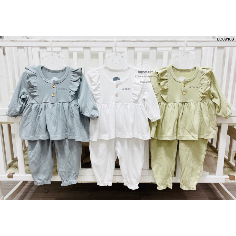 Le coon - Bộ đồ BabyDoll vai bèo LC09106