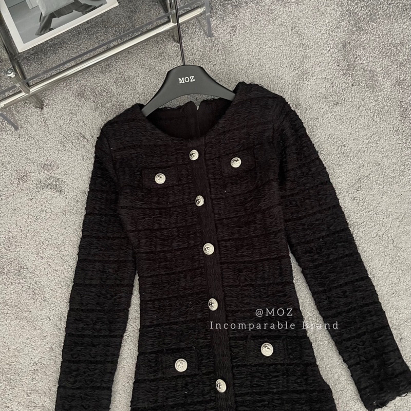 ĐẦM LEN KHUY TAY DÀI