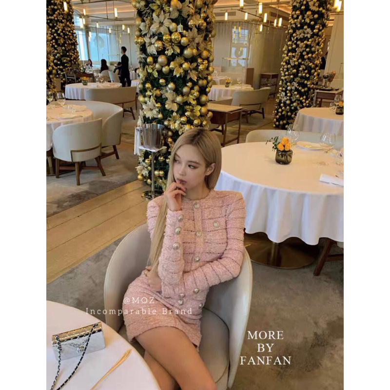 ĐẦM LEN KHUY TAY DÀI