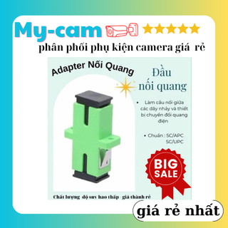 10 đầu nối dây quang - coupler sc apc - adapter quang sc-apc
