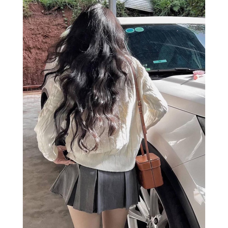 Chân Váy Xếp Ly To Dáng Ngắn 🍥