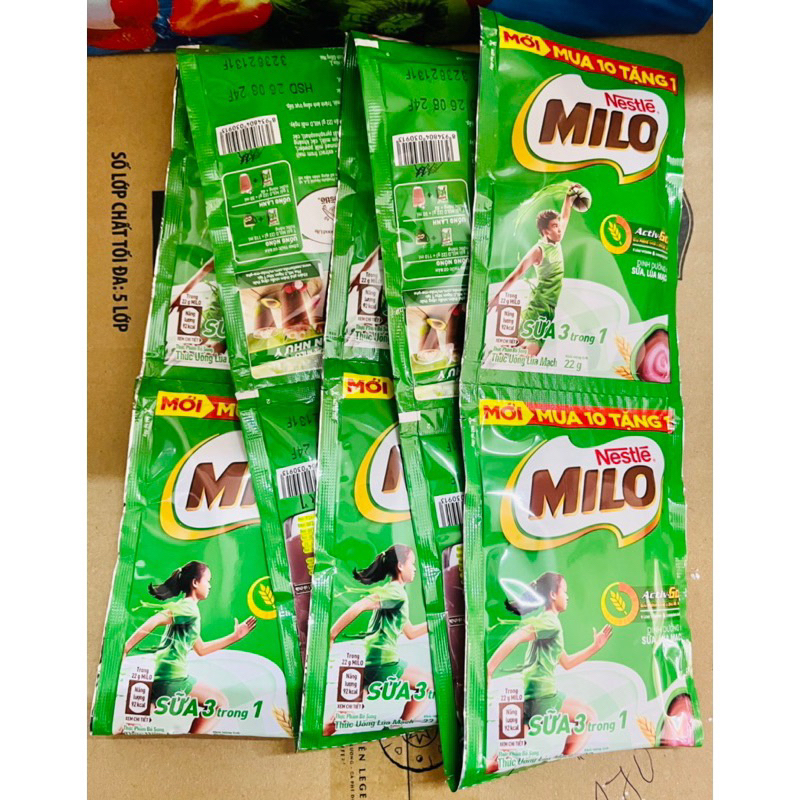 Milo nestle Loại Dây 10 Gói x 22g