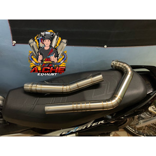 Cổ pô 2khúc ex150 size 42-51 wrx inox 304