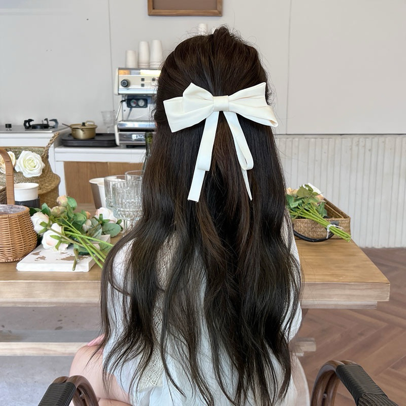 Kẹp Tóc Nữ Nơ Lớn Phong Cách Tiểu Thư SEPTEMBER ACCESOORIES