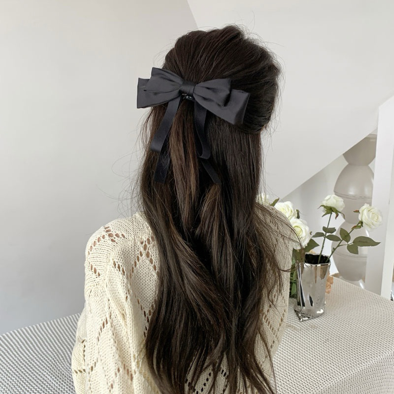 Kẹp Tóc Nữ Nơ Lớn Phong Cách Tiểu Thư SEPTEMBER ACCESOORIES