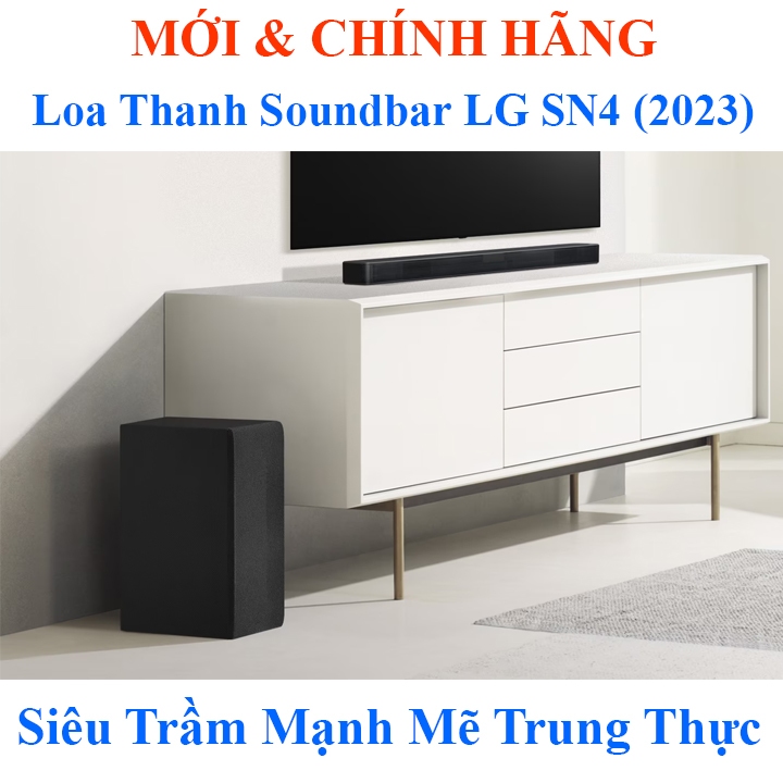 Loa thanh Bluetooth 2.1 300W Siêu trầm LG SN4 , LG SP2 2.0 100W