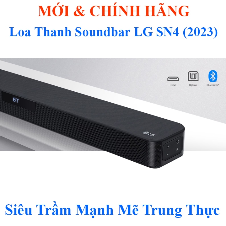 Loa thanh Bluetooth 2.1 300W Siêu trầm LG SN4 , LG SP2 2.0 100W