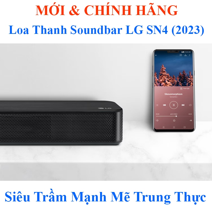 Loa thanh Bluetooth 2.1 300W Siêu trầm LG SN4 , LG SP2 2.0 100W