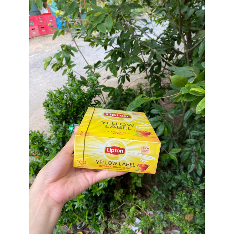 1 hộp trà lipton 100 gói