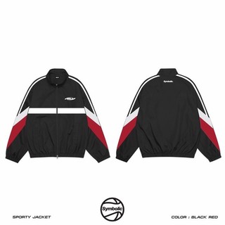 Áo Khoác Dù Sporty Jacket Symbolic Nam Nữ Unisex Form Rộng, Áo Jacket Dù Chất Liệu Cao Cấp Phong Cách Hàn Quốc