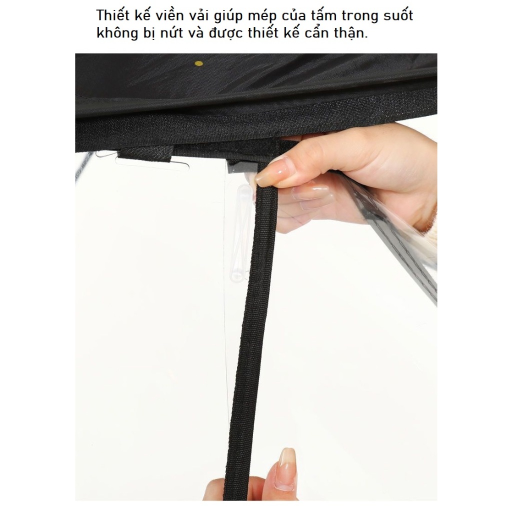 Mái che xe máy chống mưa có khung bảo vệ loại chắc chắn