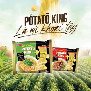 Mì khoai tây potato kinh vị lẩu nấm sụn bò / vị lẩu gà lá é