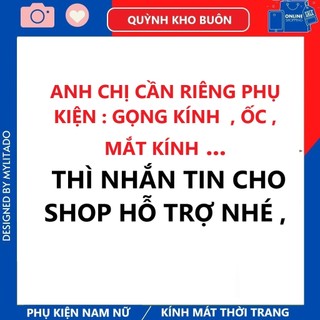 Phụ kiện kính mắt hỗ trợ chi tiết kính mắt Nhắn tin cho shop để nhận phụ kiện
