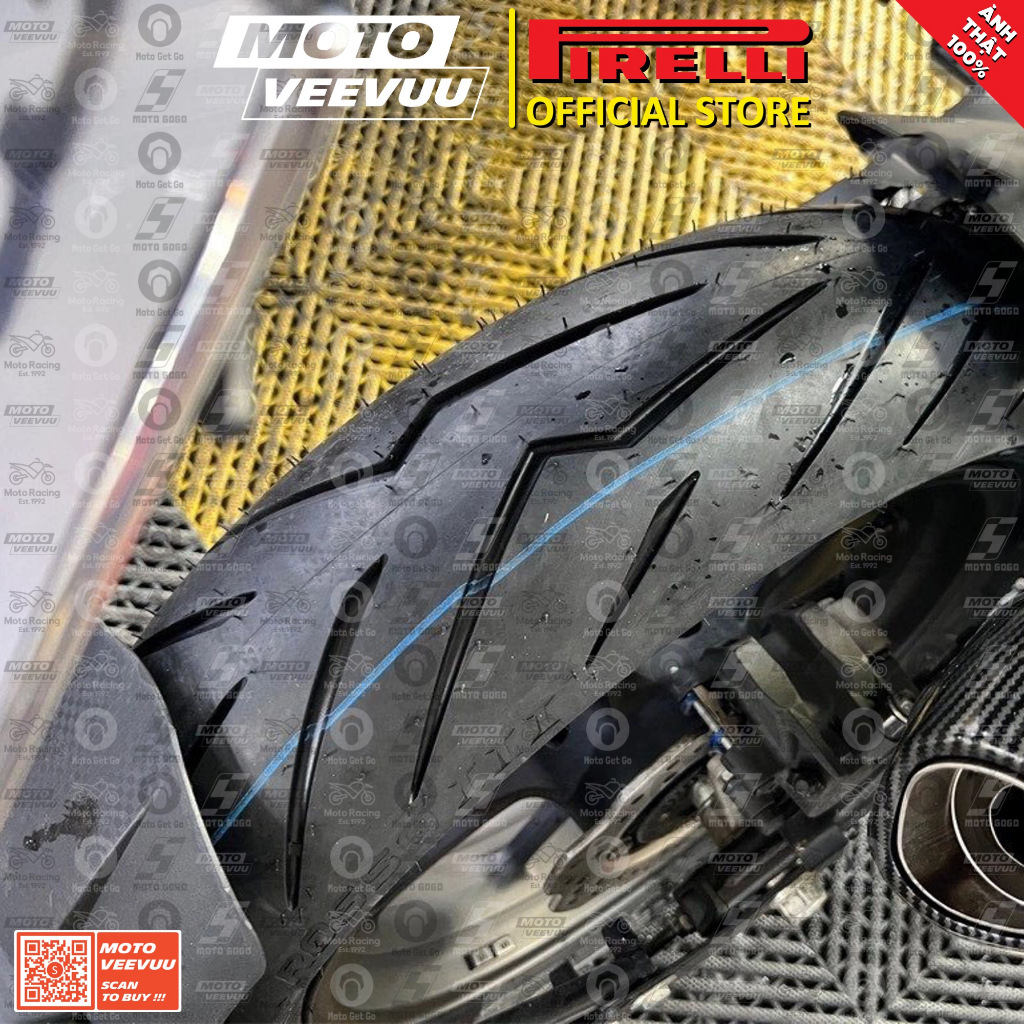 Vỏ lốp xe máy PIRELLI Diablo Rosso 3 đủ size xe số 60 70 80 100 110 140 150 17