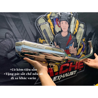 Pô 4Road Vario Click Xi Ngắn Chế Được Các Dòng Xe AB Vision Mio Novo Luvias (Chọn Xe Có Cổ)