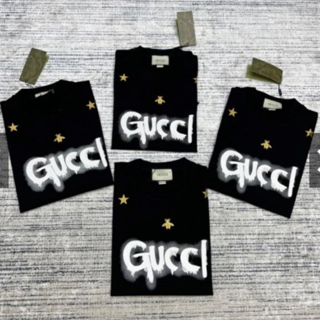 Áo Phông Nam Nữ GC Bản Ong Thêu Cao Cấp - Áo Phông Hottrend Mới Nhất 100% Chất Cotton Mềm Mịn Thoáng Mát