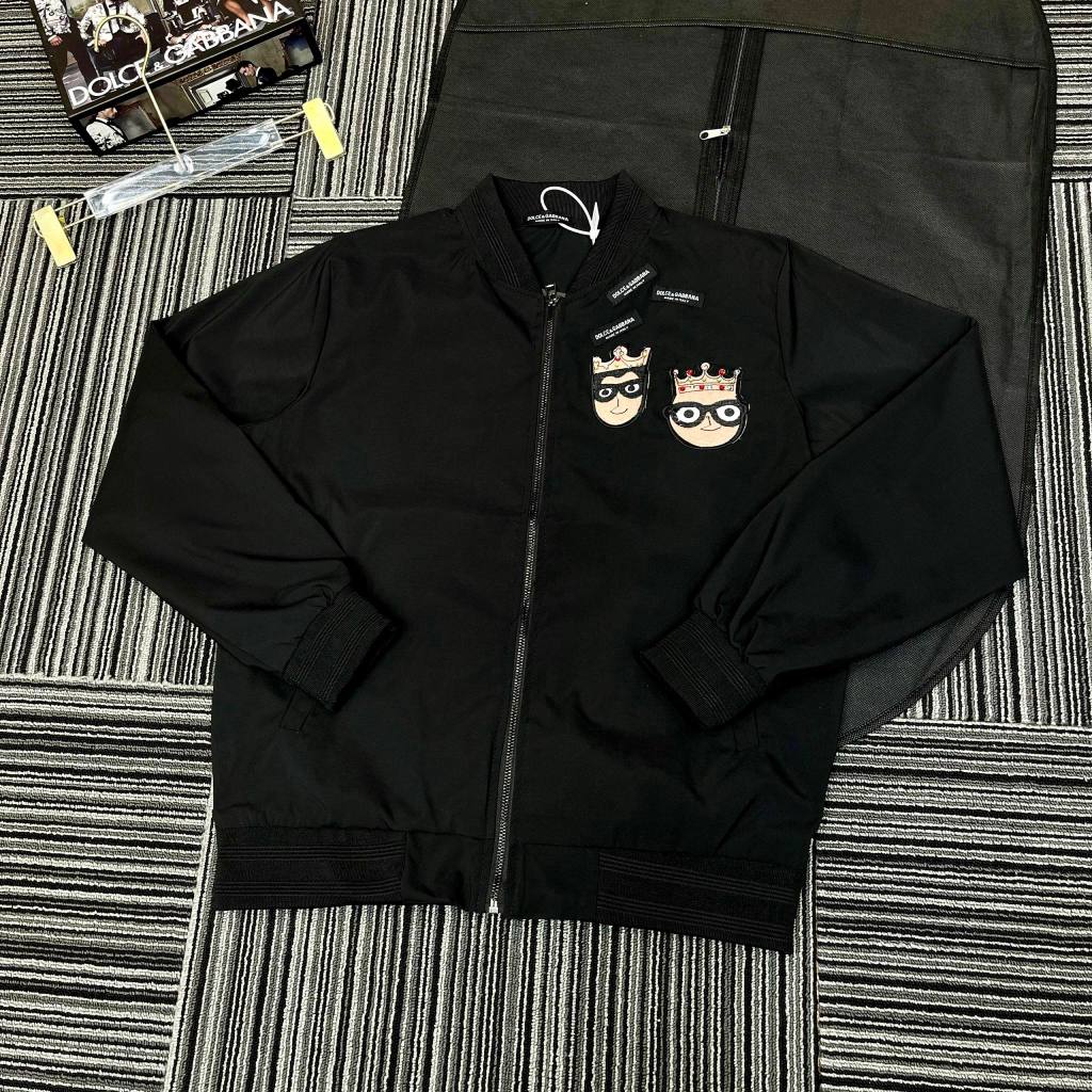 Áo Khoác Nam DG Hình Vương Miện Hàng Cao Cấp - Áo Khoác Nam DG 2 Lớp Siêu Đẹp