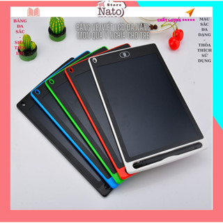  Bảng viết thông minh LCD đa sắc tự xóa 8.5 inch cho bé tập vẽ viết 