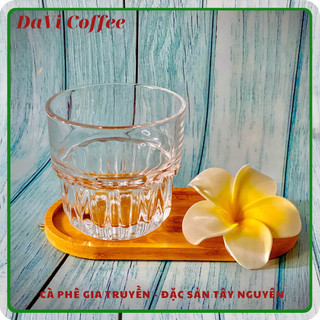 Davi coffee cốc uống cà phê, ly thuỷ tinh thấp uống cafe ly uống cà phê kiểu đẹp ly thuỷ tinh kiểu, cốc thuỷ tinh đẹp