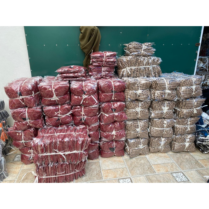 Set Váy Dạ Khuy Đồng hàng cao cấp cho bé gái