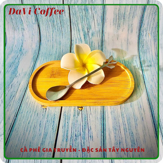 Davi coffee thìa lá ngắn, thìa uống cà phê hoạ tiết lá sang trọng, muỗng inox cao cấp khuấy cà phê thìa inox cao cấp đẹp