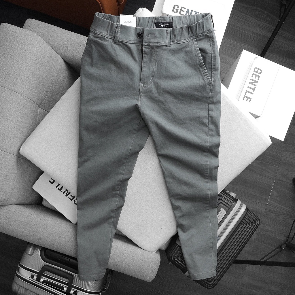 Quần Dài Kaki Nam Form Slim Fit H-ZET - Chất Vải Kaki Cotton Co Giãn